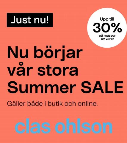 Clas Ohlson-katalog | Summer SALE | 2022-06-27 - 2022-07-30
