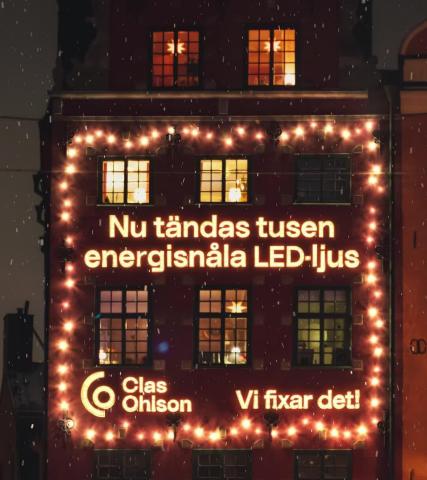 Erbjudanden av Bygg och Trädgård i Lidingö | Juldekoration 2022 de Clas Ohlson | 2022-11-29 - 2022-12-25