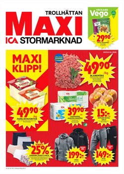 ICA Maxi I Trollhättan | Reklamblad Och Veckans Erbjudanden