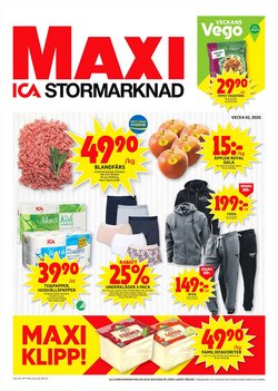 ICA Maxi I Halmstad | Reklamblad Och Veckans Erbjudanden