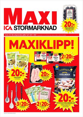 ICA Maxi-katalog i Härnösand | ICA Maxi Erbjudanden | 2022-05-16 - 2022-05-22