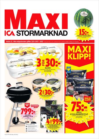 ICA Maxi-katalog | ICA Maxi Erbjudanden | 2022-05-16 - 2022-05-22