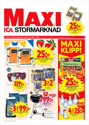 ICA Maxi-katalog i Skärholmen | ICA Maxi Erbjudanden | 2022-06-20 - 2022-06-26