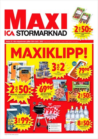 ICA Maxi-katalog i Sundsvall | ICA Maxi Erbjudanden | 2022-06-20 - 2022-06-26