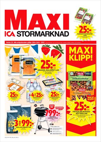 ICA Maxi-katalog i Mölndal | ICA Maxi Erbjudanden | 2022-06-20 - 2022-06-26