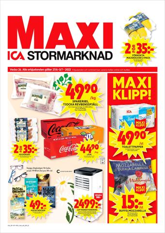 ICA Maxi-katalog i Borås | ICA Maxi Erbjudanden | 2022-06-27 - 2022-07-03