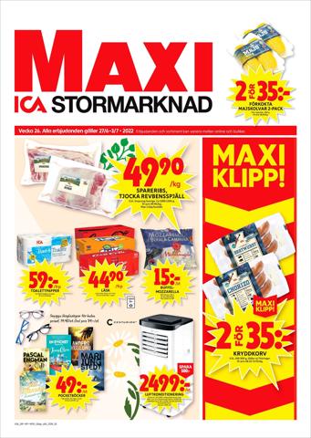 ICA Maxi-katalog i Göteborg | ICA Maxi Erbjudanden | 2022-06-27 - 2022-07-03