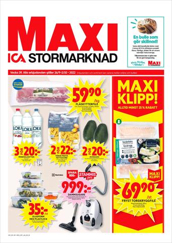 ICA Maxi-katalog i Skärholmen | ICA Maxi Erbjudanden | 2022-09-25 - 2022-10-02