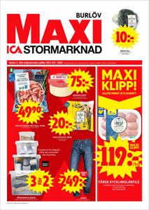 Erbjudanden av Matbutiker i Lund (Skåne) | ICA Maxi Erbjudanden de ICA Maxi | 2023-01-30 - 2023-02-05