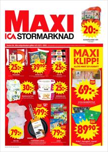 Erbjudanden av Matbutiker i Skövde | ICA Maxi Erbjudanden de ICA Maxi | 2023-02-06 - 2023-02-12