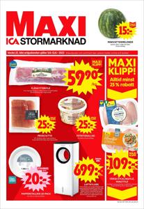 Erbjudanden av Matbutiker | ICA Maxi Erbjudanden de ICA Maxi | 2023-06-05 - 2023-06-11