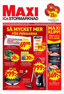 Erbjudanden av Matbutiker i Umeå | ICA Maxi Erbjudanden de ICA Maxi | 2023-09-25 - 2023-10-01