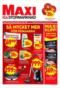 ICA Maxi-katalog | ICA Maxi Erbjudanden | 2023-09-25 - 2023-10-01