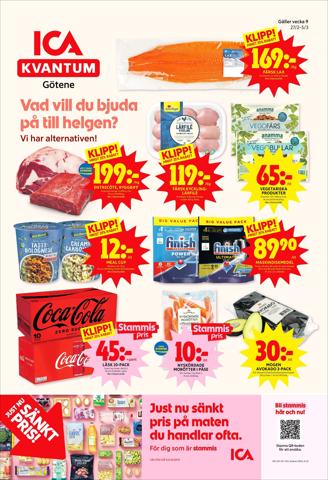 ICA Kvantum I Götene | Erbjudanden & Reklamblad Veckans