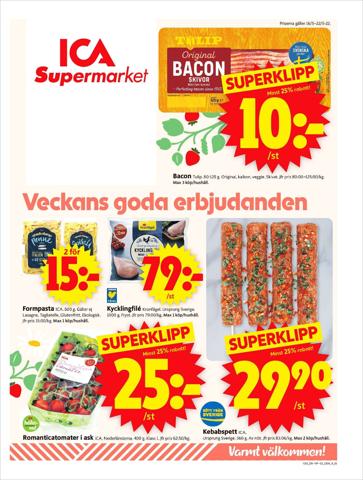 ICA Supermarket-katalog i Järfälla | ICA Supermarket Erbjudanden | 2022-05-16 - 2022-05-22