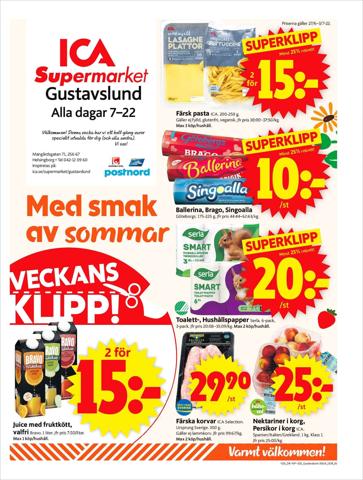 Erbjudanden av Matbutiker i Helsingborg | ICA Supermarket Erbjudanden de ICA Supermarket | 2022-06-27 - 2022-07-03