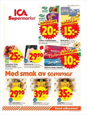 ICA Supermarket-katalog i Malmö | ICA Supermarket Erbjudanden | 2022-06-27 - 2022-07-03