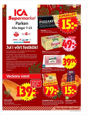 Erbjudanden av Matbutiker i Örebro | ICA Supermarket Erbjudanden de ICA Supermarket | 2022-12-05 - 2022-12-11
