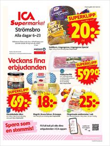 ICA Supermarket-katalog i Gävle | ICA Supermarket Erbjudanden | 2023-03-20 - 2023-03-26