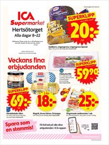 ICA Supermarket-katalog i Luleå | ICA Supermarket Erbjudanden | 2023-03-20 - 2023-03-26