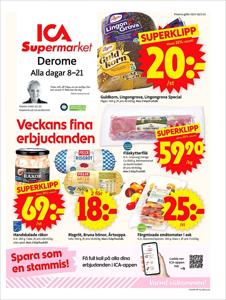 ICA Supermarket-katalog i Varberg | ICA Supermarket Erbjudanden | 2023-03-20 - 2023-03-26