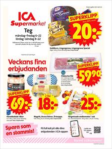 ICA Supermarket-katalog i Umeå | ICA Supermarket Erbjudanden | 2023-03-20 - 2023-03-26