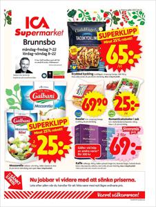 Erbjudanden av Matbutiker i Göteborg | ICA Supermarket Erbjudanden de ICA Supermarket | 2023-05-29 - 2023-06-04