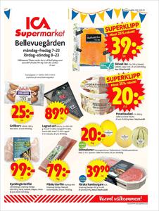 ICA Supermarket-katalog | ICA Supermarket Erbjudanden | 2023-06-05 - 2023-06-11