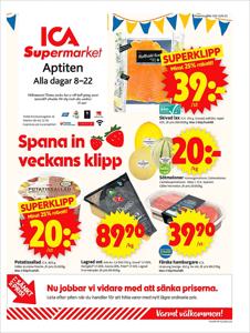 Erbjudanden av Matbutiker i Stockholm | ICA Supermarket Erbjudanden de ICA Supermarket | 2023-06-05 - 2023-06-11