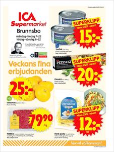 ICA Supermarket-katalog i Kungälv | ICA Supermarket Erbjudanden | 2023-09-25 - 2023-10-01