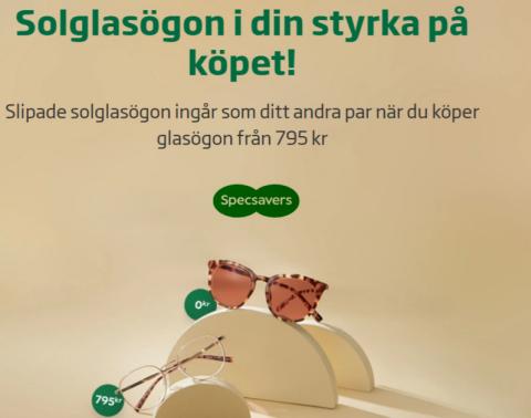 Erbjudanden av Kläder, Skor och Accessoarer i Umeå | Solglasögon i din styrka på köpet! de Specsavers | 2022-08-02 - 2022-08-15