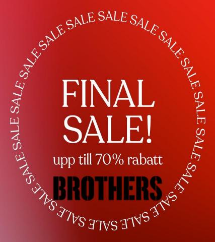 Brothers-katalog | Final Sale! | 2022-05-11 - 2022-07-22