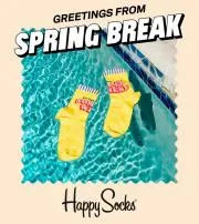 Happy Socks-katalog | Greetings from Spring Break | 2023-03-31 - 2023-05-18