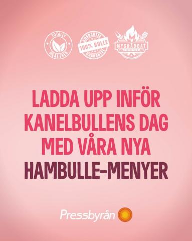 Erbjudanden av Böcker och Kontorsmaterial i Lidingö | Hambuller-Menyer de Pressbyrån | 2022-09-23 - 2022-10-29