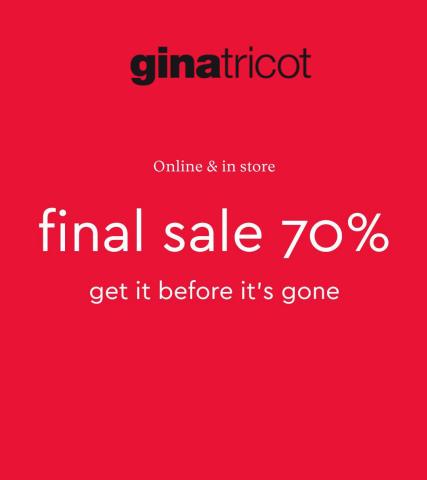 Gina Tricot-katalog i Stockholm | Final Sale | 2022-08-06 - 2022-09-24