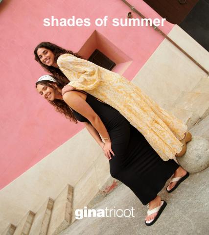 Gina Tricot-katalog i Linköping | shades of summer | 2023-05-28 - 2023-08-04