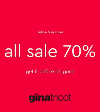 Gina Tricot-katalog i Stockholm | All Sale 70% | 2023-08-05 - 2023-10-07