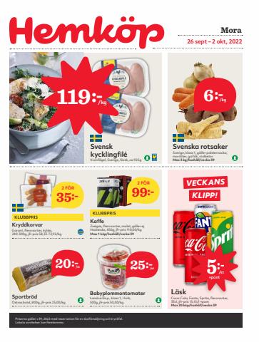 Hemköp I Mora (Dalarna) | Erbjudanden & Reklamblad Veckans