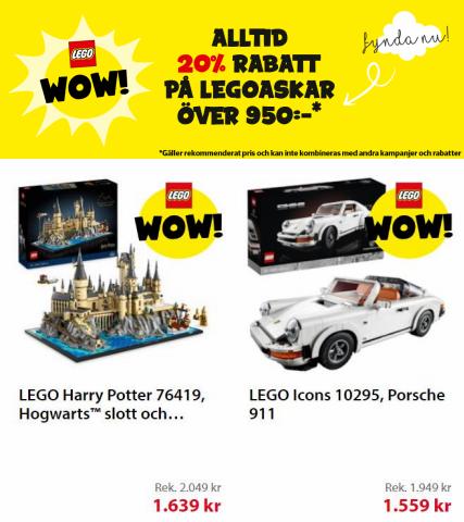 Lekia-katalog i Göteborg | Lekia Lego WOW! | 2023-09-11 - 2023-10-23