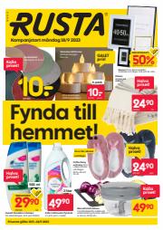 Erbjudanden av Möbler och Inredning i Trelleborg | Rusta reklambad de Rusta | 2023-09-18 - 2023-09-24