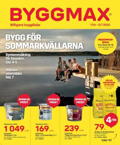 Byggmax-katalog i Tranås | Byggmax Erbjudande Aktuella Kampanjer | 2022-06-17 - 2022-07-03