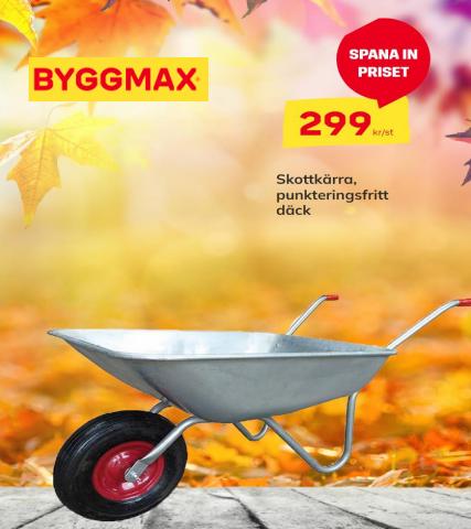 Erbjudanden av Bygg och Trädgård i Lund (Skåne) | Byggmax Erbjudande Aktuella Kampanjer de Byggmax | 2022-09-20 - 2022-10-09