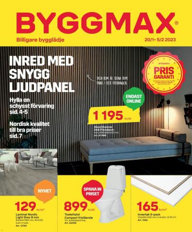 Byggmax-katalog i Ljungby (Kronoberg) | Byggmax Erbjudande Aktuella Kampanjer | 2023-01-20 - 2023-02-05