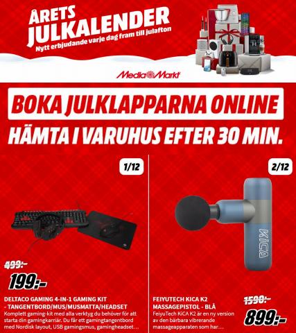 Erbjudanden av Elektronik och Vitvaror i Umeå | Årets Julkalender de Media Markt | 2022-12-01 - 2022-12-24
