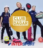 Erbjudanden av Sport i Västerås | Clubdagar - 25% rabatt på allt de Intersport | 2023-03-26 - 2023-04-02