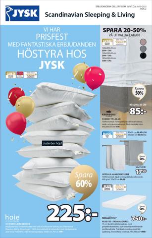 Erbjudanden av Möbler och Inredning i Solna | Veckans erbjudanden de JYSK | 2022-09-26 - 2022-10-09