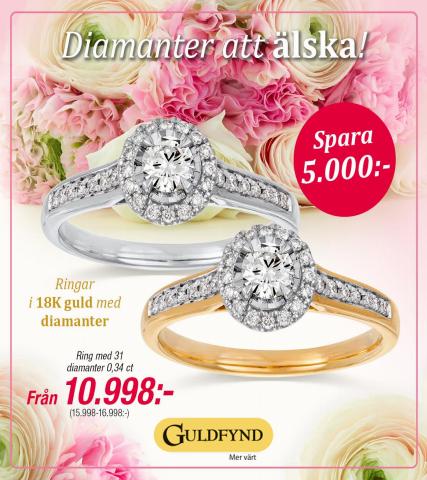 Erbjudanden av Kläder, Skor och Accessoarer i Sundsvall | Diamanter att älska! de Guldfynd | 2022-05-17 - 2022-05-28