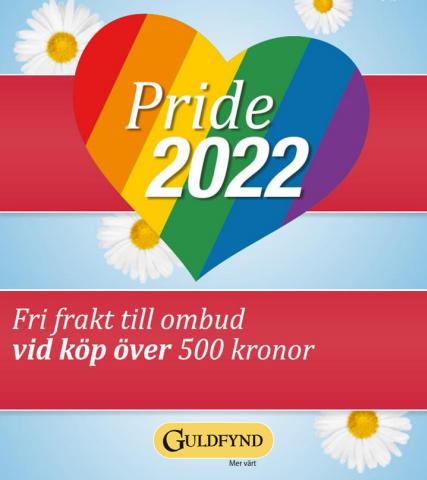 Erbjudanden av Kläder, Skor och Accessoarer i Stockholm | Pride 2022 de Guldfynd | 2022-06-24 - 2022-07-02