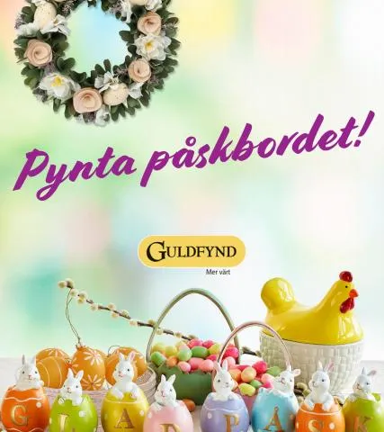 Guldfynd-katalog i Strängnäs | Pinta Påskbordet! | 2023-03-28 - 2023-04-09