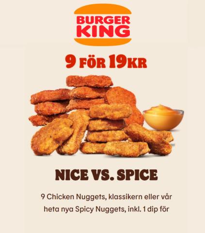 Erbjudanden av Restauranger och Kaféer i Linköping | BurgerKing Nyheter  de Burger King | 2022-03-18 - 2022-05-31